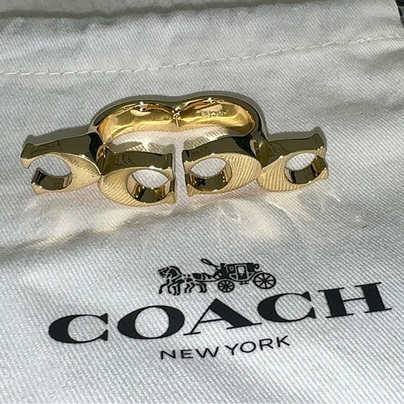 Coach two finger ring - Picture 4 of 13